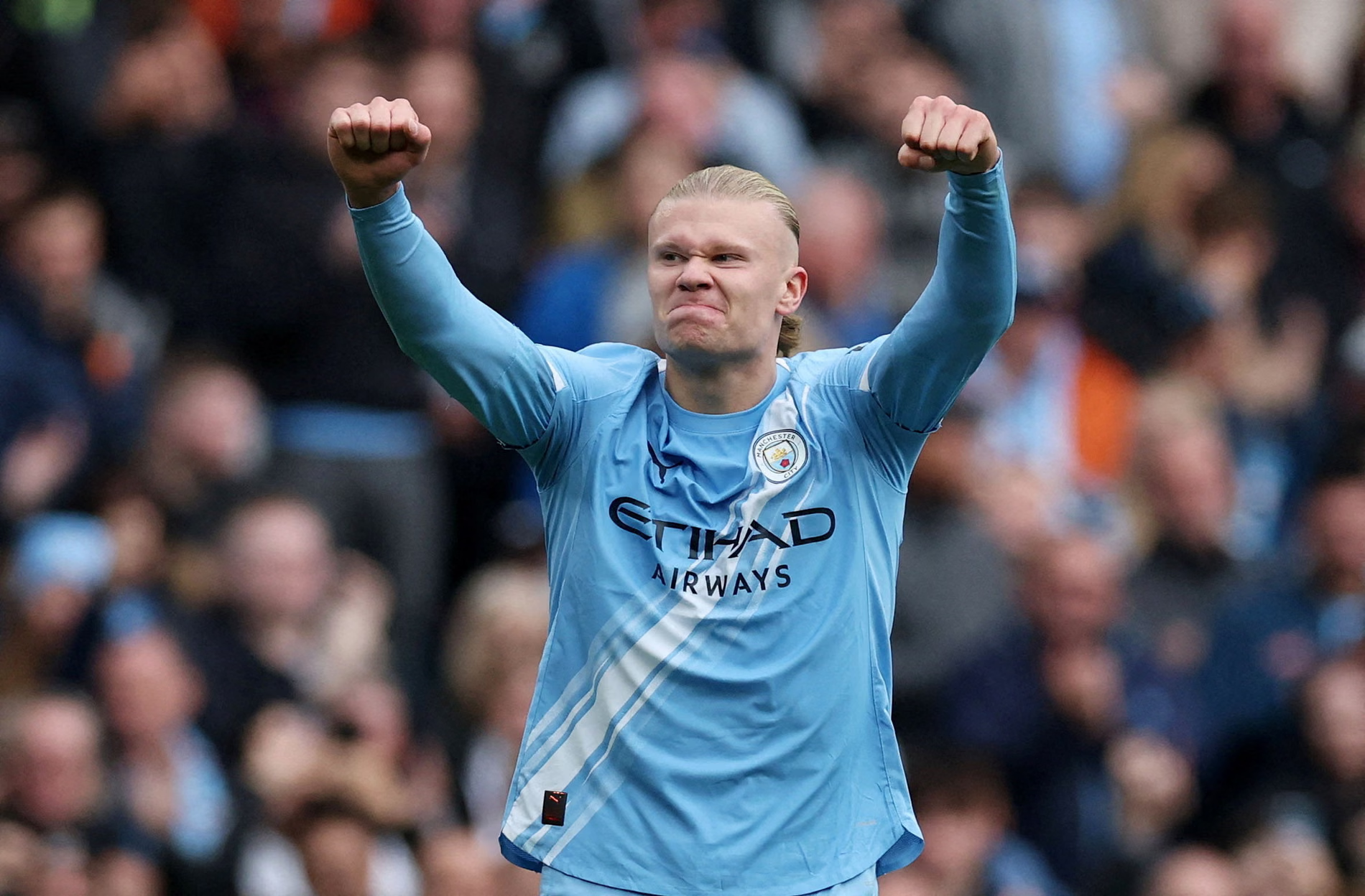 Erling Haaland yang tak terhentikan dari Manchester City kalahkan Everton dengan dua gol